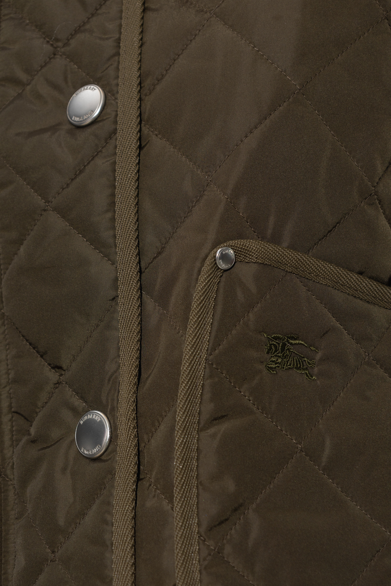 Burberry quilted jacket on sale military